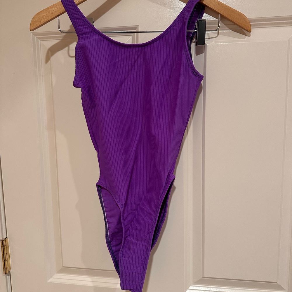 Soft Touch Vibrant Purple One-Piece Swimsuit
